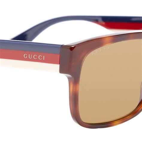 gucci t shirt stripe|gucci stripe sunglasses.